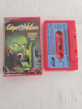 Edgar Wallace Folge 4 Die Toten Augen von London Rot mit Blauen Aufkleber 495038-211 Maritim(Seite 2 der MC beschrieben)